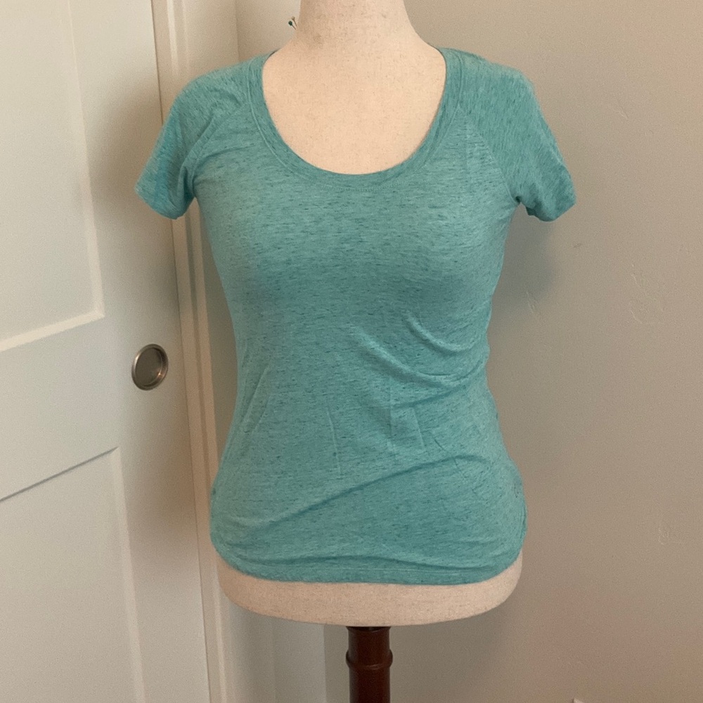 CALIA by Carrie Underwood Aqua Short Sleeve Tee